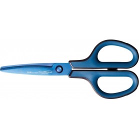 PLUS JAPAN Ciseaux universels FITCUT CURVE Titanium, bleu