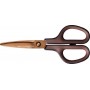 PLUS JAPAN Ciseaux universels FITCUT CURVE Titanium, marron
