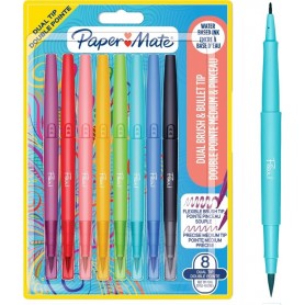 Paper:Mate Feutre double pointe Flair Dual Brush, en blister