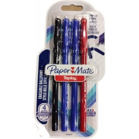Paper:Mate Stylo bille Replay, blister de 4