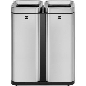 helit Poubelle de tri slectif \"the twin bin\", 2 x 30 litres