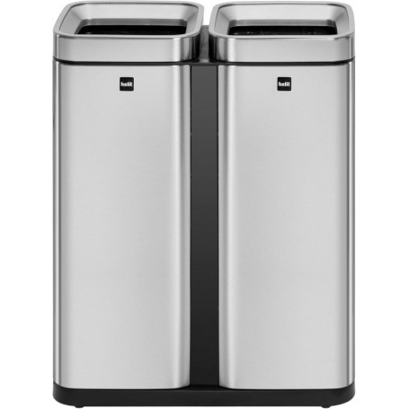 helit Poubelle de tri slectif \"the twin bin\", 2 x 30 litres
