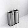 helit Poubelle de tri slectif \"the twin bin\", 2 x 30 litres