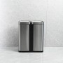 helit Poubelle de tri slectif \"the twin bin\", 2 x 30 litres