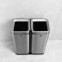 helit Poubelle de tri slectif \"the twin bin\", 2 x 30 litres