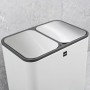 helit Poubelle de tri slectif \"the classy\", 2 x 12 litres