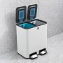 helit Poubelle de tri slectif \"the classy\", 2 x 12 litres