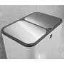 helit Poubelle de tri slectif \"the classy\", 2 x 12 litres