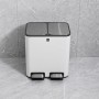 helit Poubelle de tri slectif \"the classy\", 2 x 12 litres