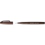 PentelArts Stylo feutre Brush Sign Pen SES15, marron fonc