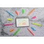 PentelArts Stylo feutre Brush Sign Pen SES15, vert fluo
