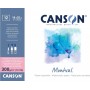 CANSON Bloc papier dessin \"Montval\", 180 x 250 mm, 300 g/m2