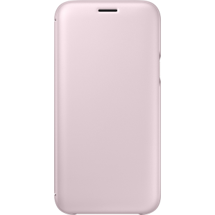Etui à rabat Samsung EF-WJ530CP rose clair pour Galaxy J5 J530 2017