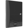 Oxford Office Cahier spirale \"Oceanis\", A4, PP, noir