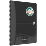Oxford Office Cahier spirale \"Oceanis\", A4, PP, noir