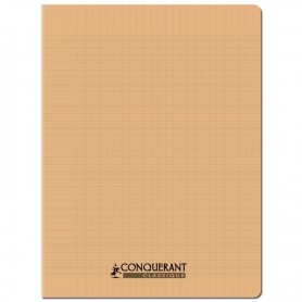 CONQUERANT CLASSIQUE Cahier 240 x 320 mm, Seys, abricot