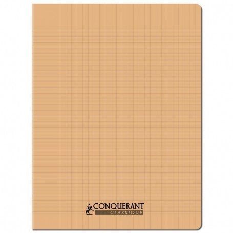 CONQUERANT CLASSIQUE Cahier 240 x 320 mm, Seys, abricot