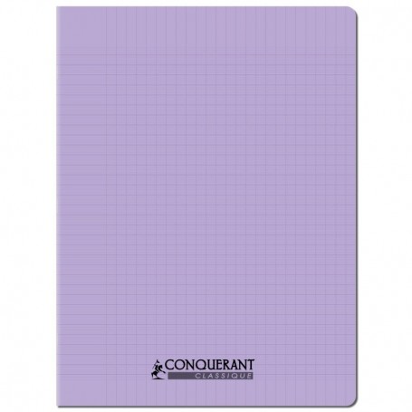 CONQUERANT CLASSIQUE Cahier 240 x 320 mm, Seys, lilas