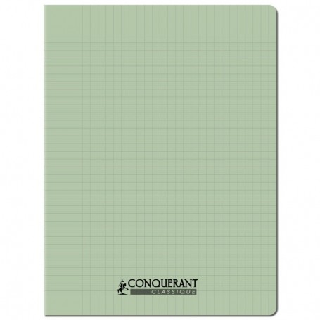 CONQUERANT CLASSIQUE Cahier 240 x 320 mm, Seys, vert pastel