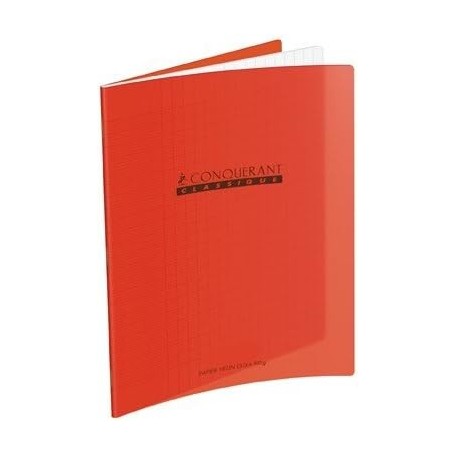 CONQUERANT CLASSIQUE Cahier d\'criture, 170 x 220 mm, orange