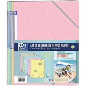 Oxford Chemise lastique Top File+, RDC 2024, pack de 10