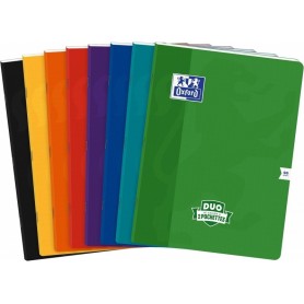 Oxford Cahier pochettes DUO, 240 x 320 mm, seys, 96 pages