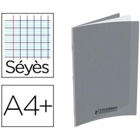 CONQUERANT CLASSIQUE Cahier 240 x 320 mm, Seys, gris