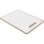 nobo Set d\'ardoises blanches, cadre en bois, A4, blanc