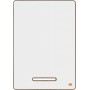 nobo Set d\'ardoises blanches, cadre en bois, A4, blanc