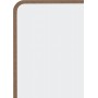 nobo Set d\'ardoises blanches, cadre en bois, A4, blanc