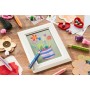 STABILO Crayon multi-talents woody 3 en 1, rond, vert jade