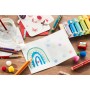 STABILO Crayon multi-talents woody 3 en 1, rond, vert jade