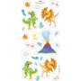 FABER-CASTELL Crayon de couleur triangulaire Jumbo GRIP Dino