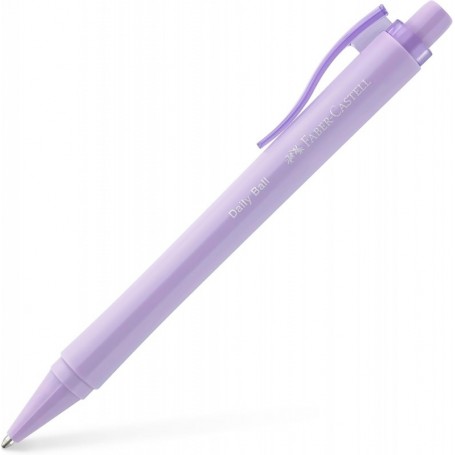 FABER-CASTELL Stylo bille rtractable DAILY BALL, lilas