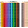 FABER-CASTELL Crayon de couleur Colour GRIP, tui promo