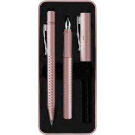 FABER-CASTELL Set d\'criture GRIP 2011, rose