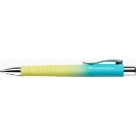 FABER-CASTELL Stylo bille POLY BALL, jaune / bleu