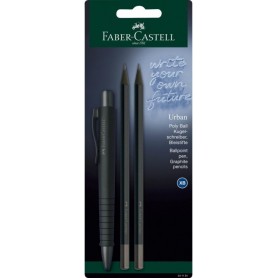 FABER-CASTELL Set d\'criture POLY BALL URBAN, noir