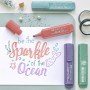 FABER-CASTELL Surligneur TEXTLINER 46 METALLIC, tui de 4