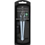 FABER-CASTELL Compas rglage rapide GRIP, bleu ciel