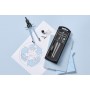 FABER-CASTELL Compas rglage rapide GRIP, bleu ciel
