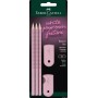 FABER-CASTELL Kit d\'criture SLEEVE, rose