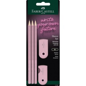 FABER-CASTELL Kit d\'criture SLEEVE, rose