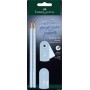 FABER-CASTELL Kit d\'criture GRIP SPARKLE, bleu ciel