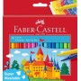 FABER-CASTELL Feutre CASTLE, tui carton de 36