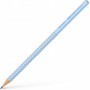 FABER-CASTELL Kit crayons GRIP 2001, bleu ciel, blister