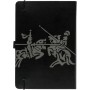 FABER-CASTELL Carnet, A5, quadrill, noir