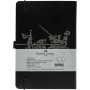 FABER-CASTELL Carnet, A5, quadrill, noir