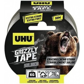 UHU Ruban adhsif toil en PE GRIZZLY TAPE, 49 mm x 10 m