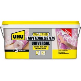 UHU Fix & Fertig Colle tapisser Universal, seau 2,5 kg